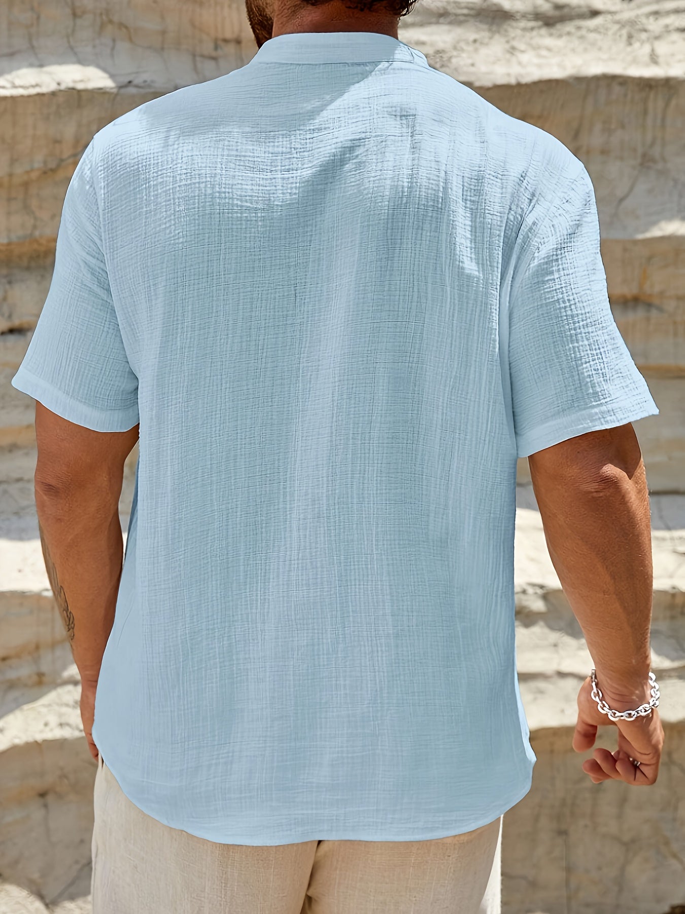 HENLEY | Men's Cotton T-Shirt