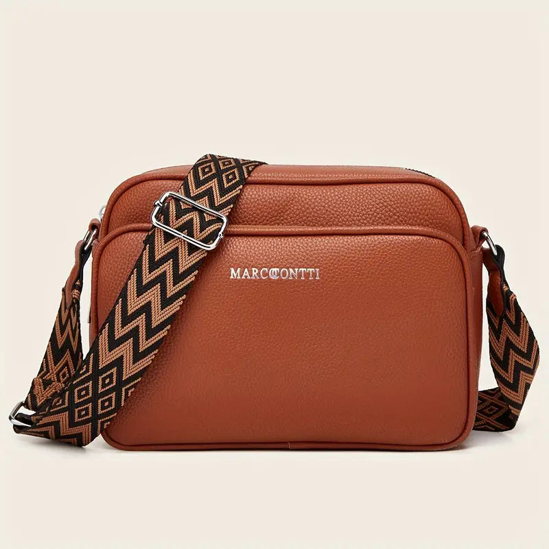 Marcontti ™ - Leather shoulder bag for women