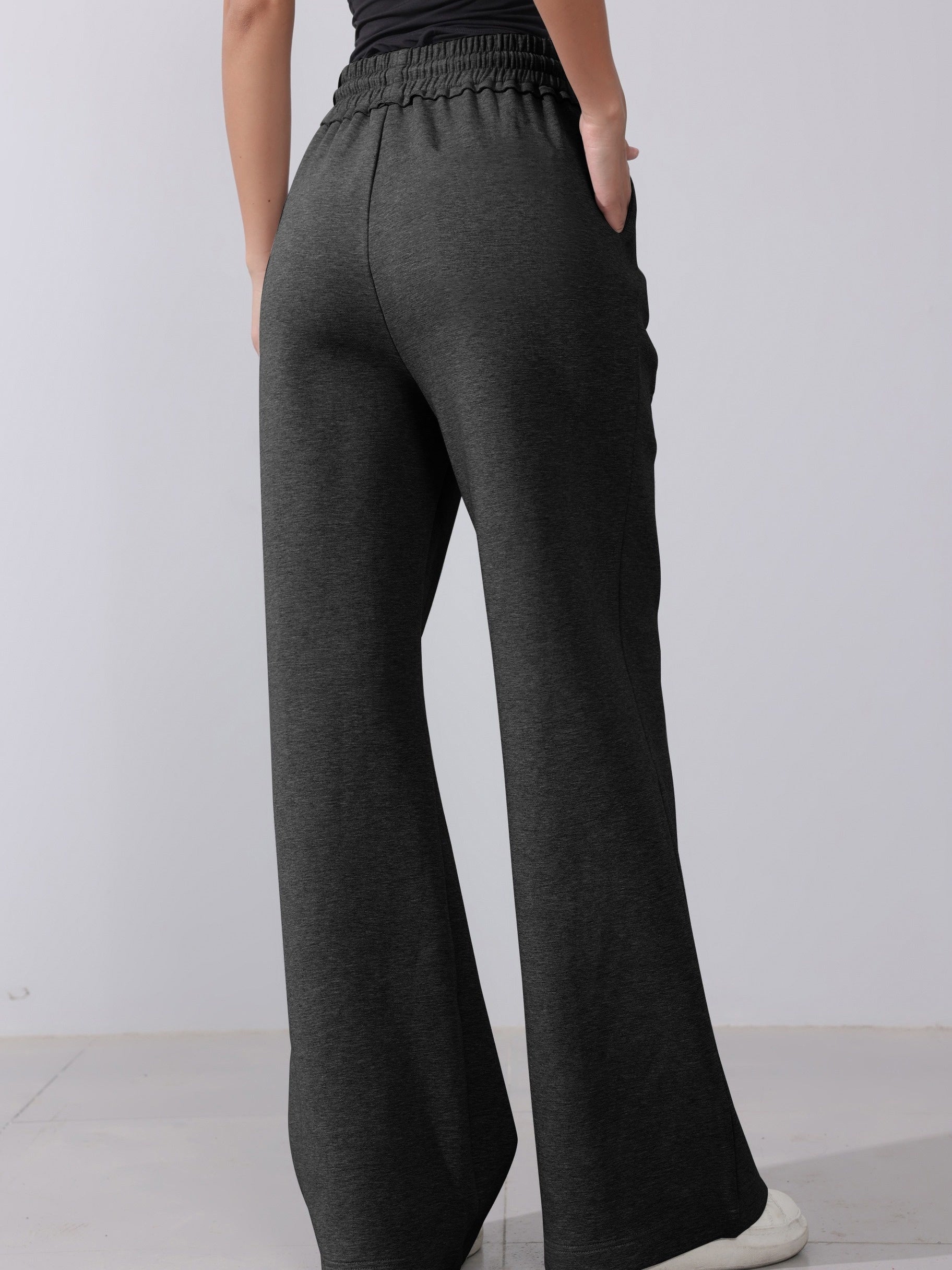 Casual Cotton Piping Trousers