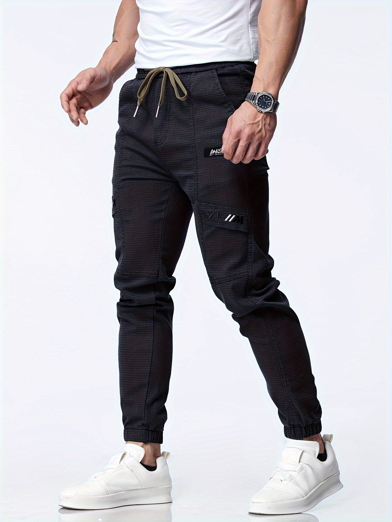 Men's Elastic Waist Pants