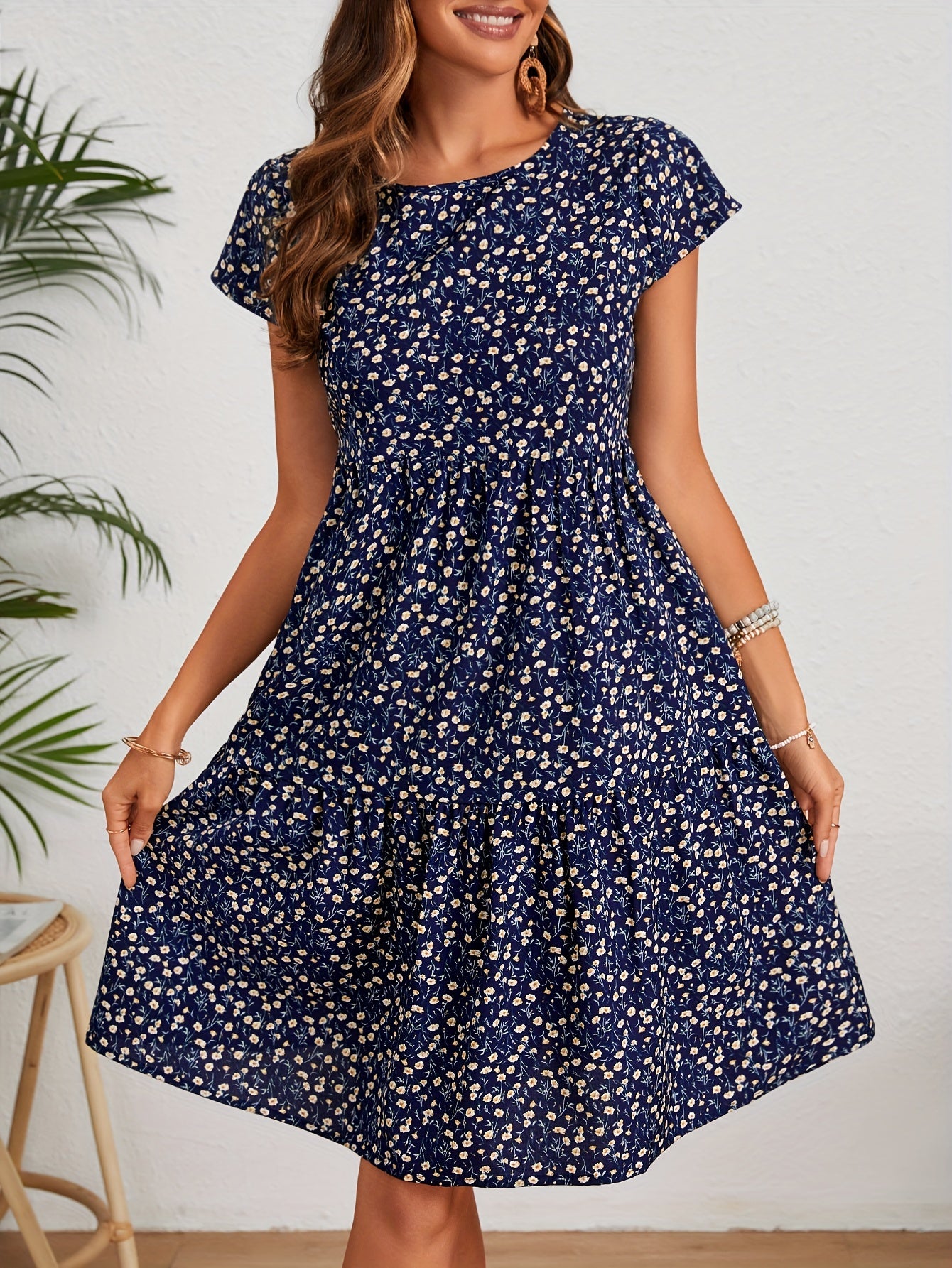 Cyenna | Floral Print Dress