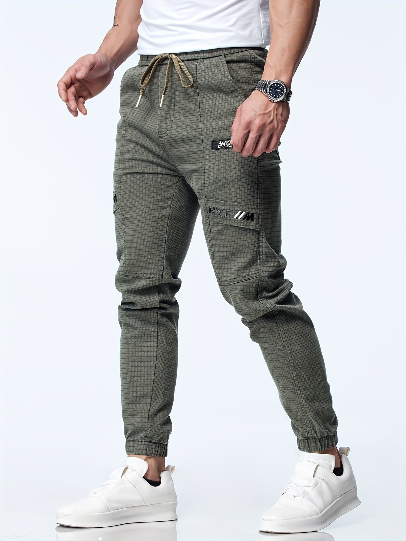 Men's Elastic Waist Pants