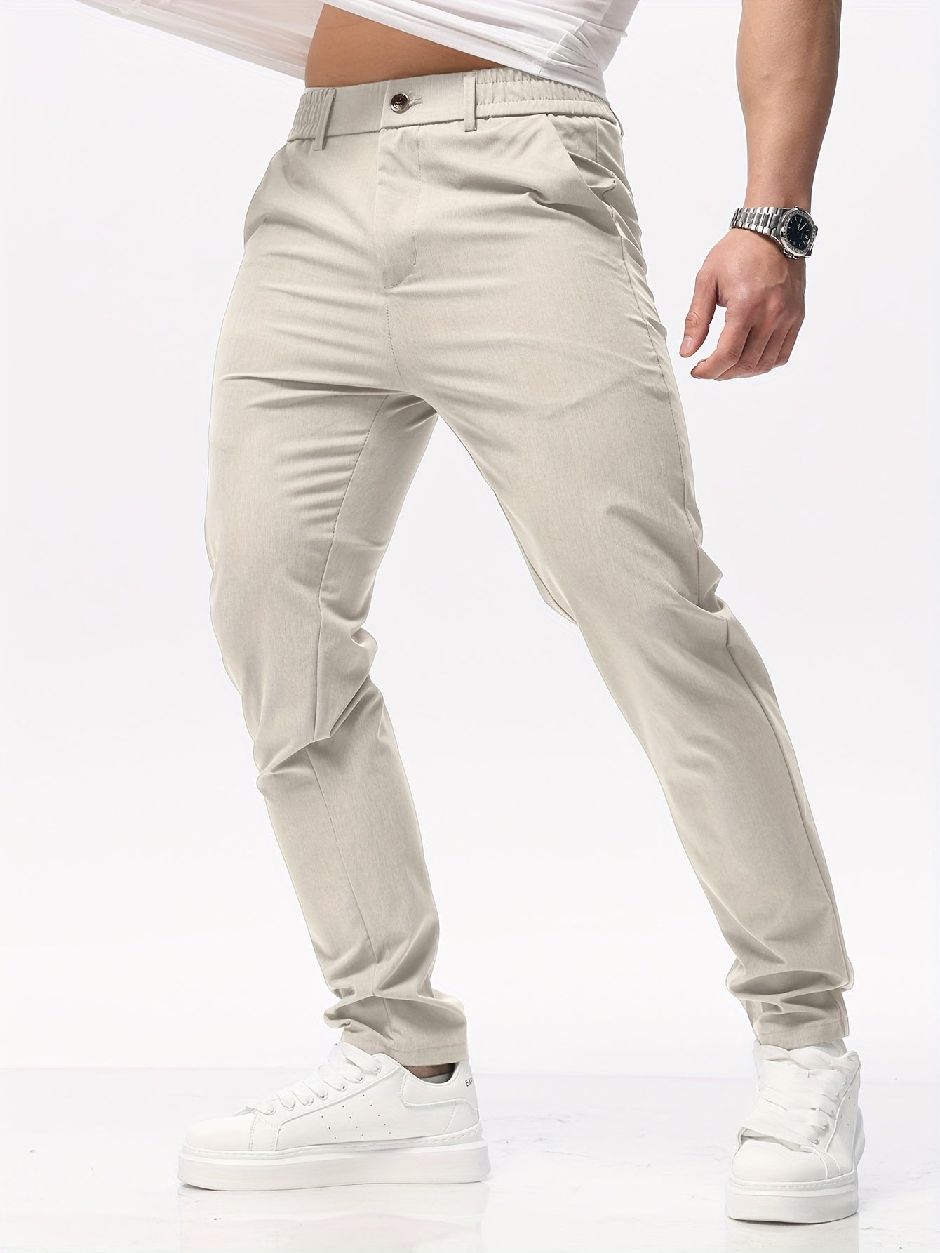 Trendy Slim Fit Pants for Men