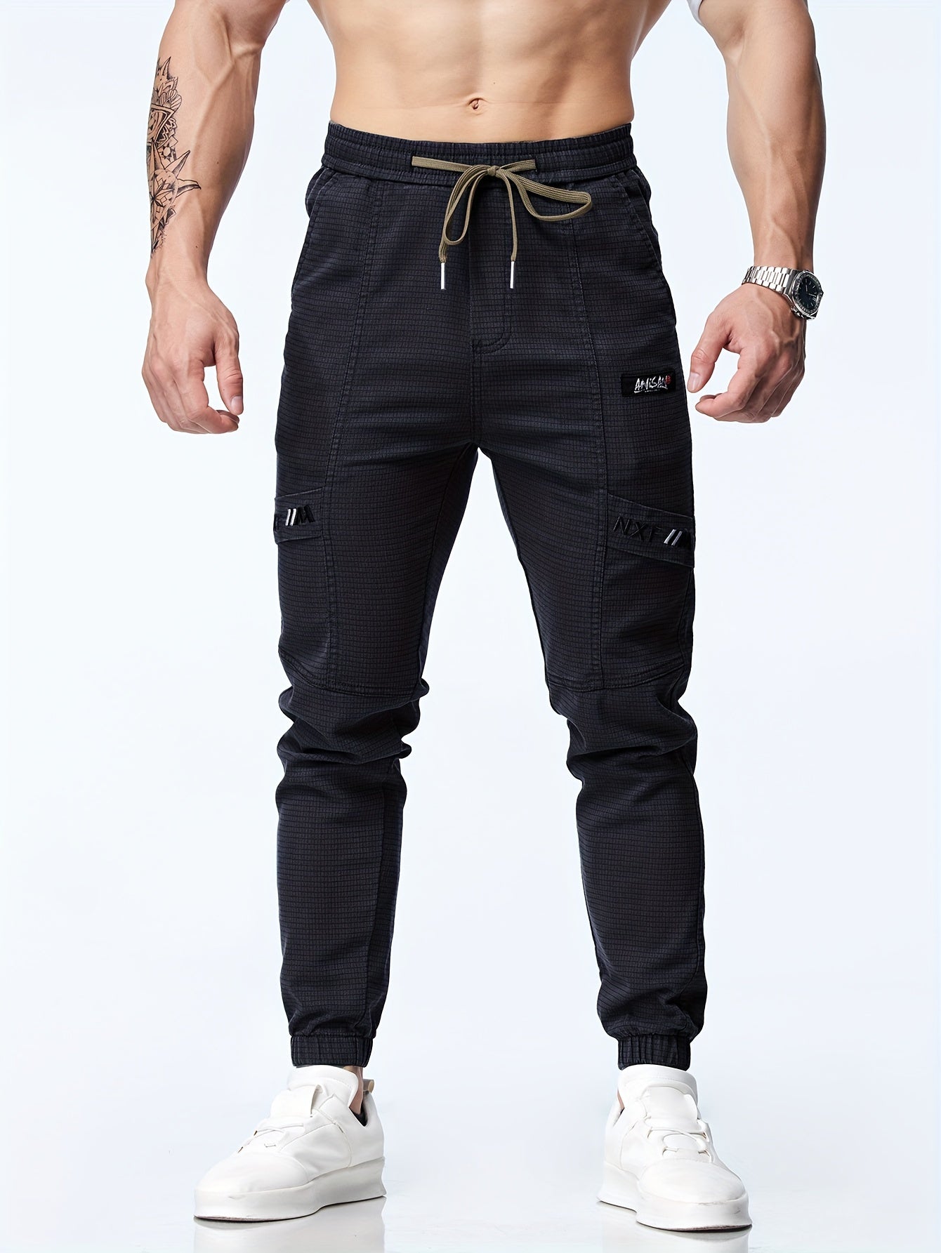 Men's Elastic Waist Pants