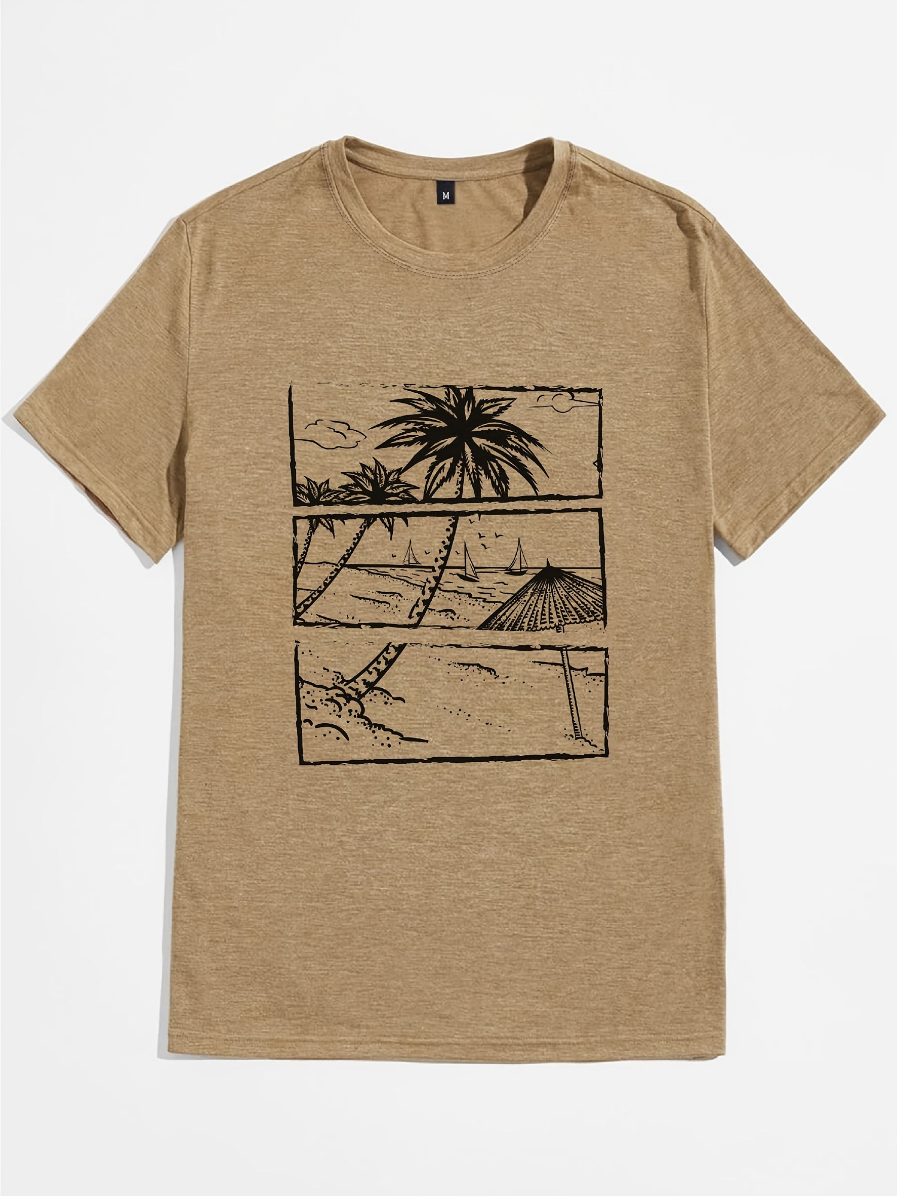 Hawaiian Beach T-shirt for Men