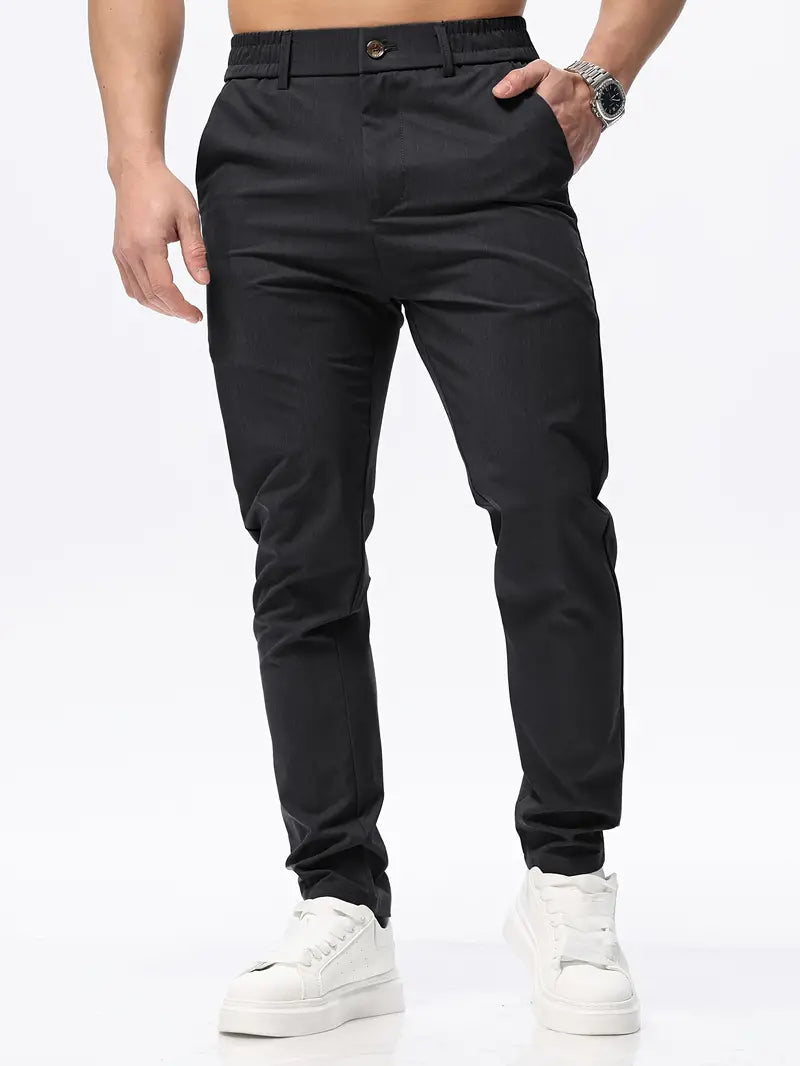 Trendy Slim Fit Pants for Men