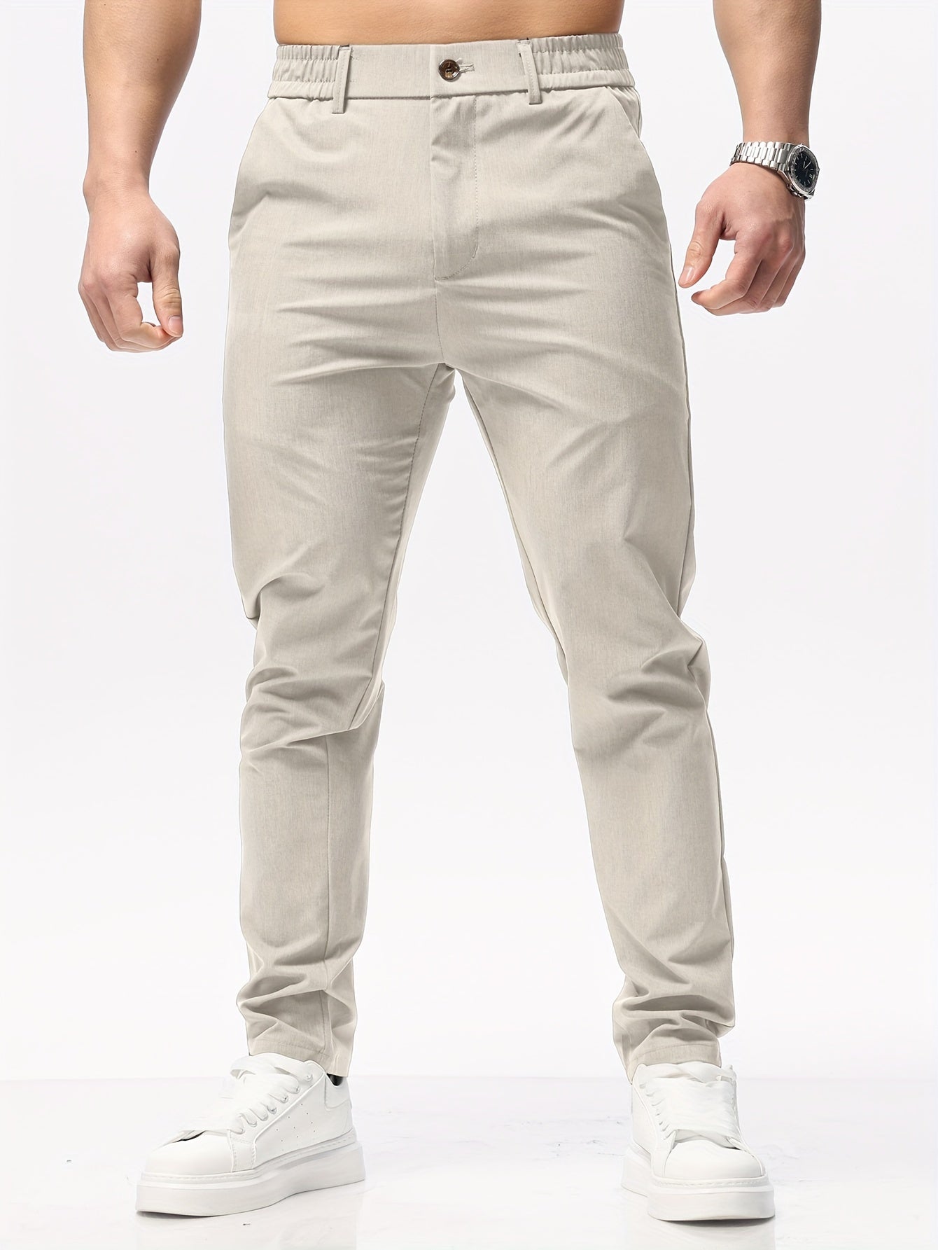 Trendy Slim Fit Pants for Men