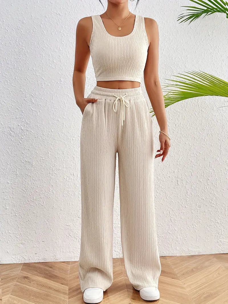 Casual two piece summer set