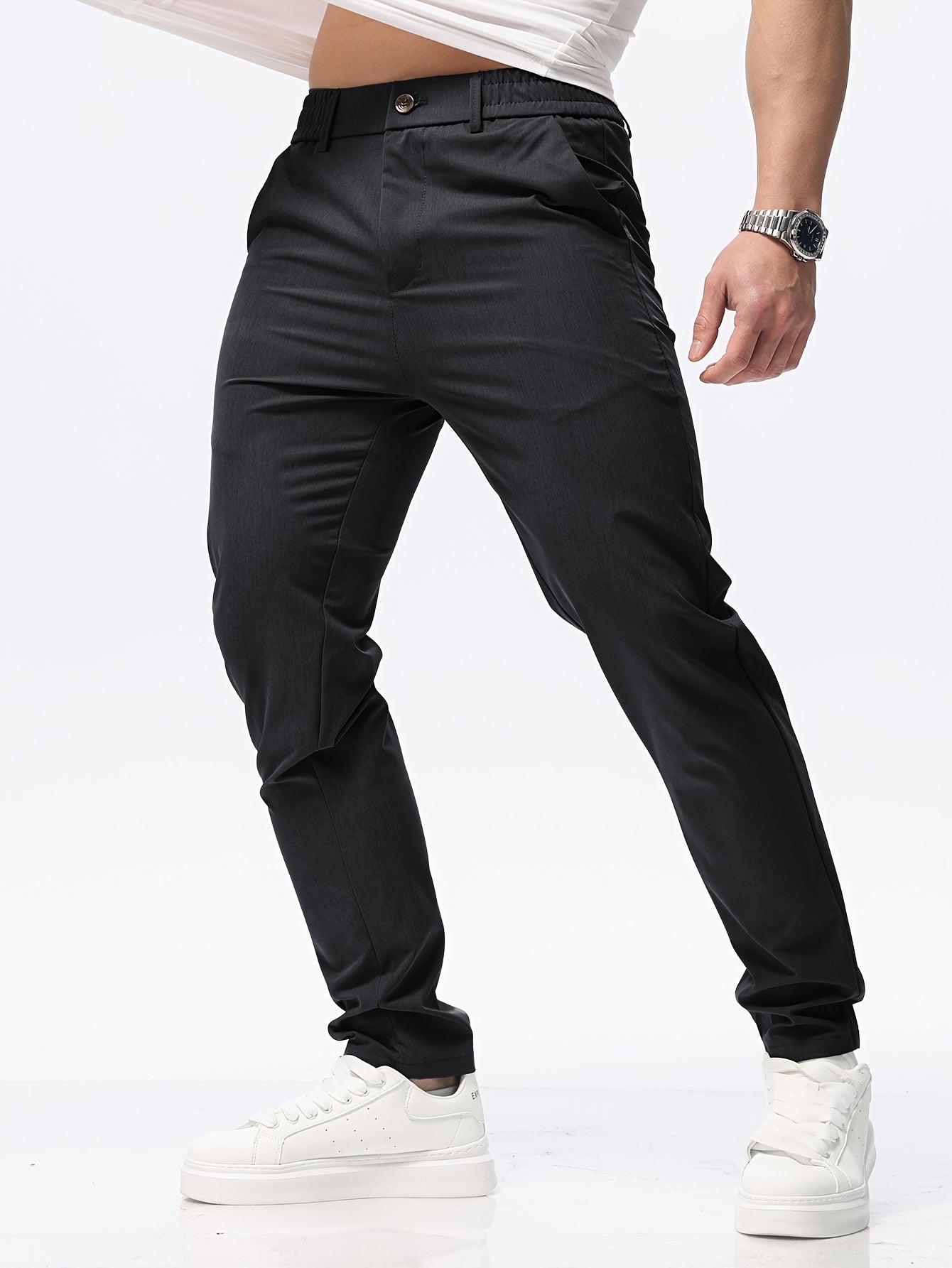 Trendy Slim Fit Pants for Men