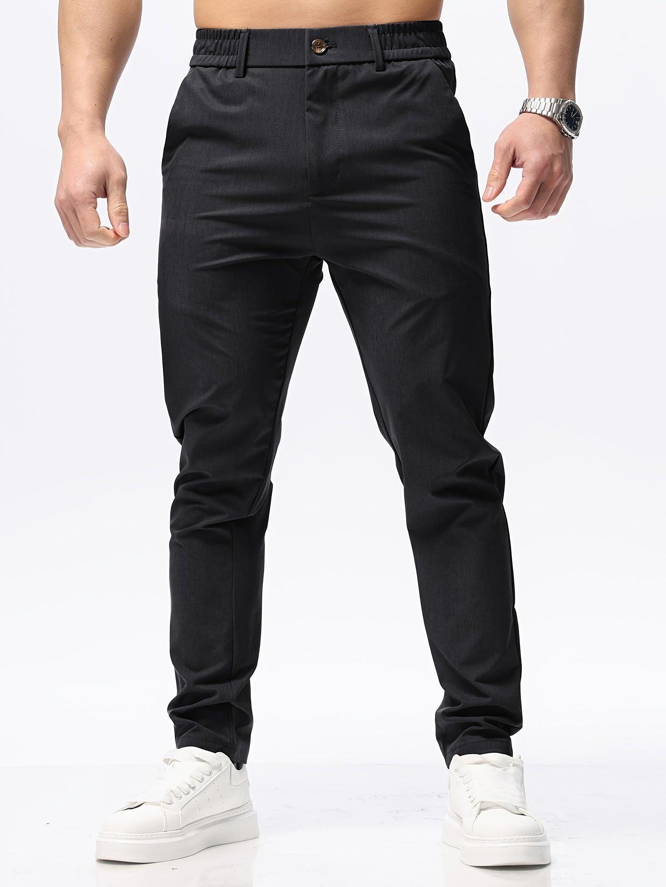 Trendy Slim Fit Pants for Men