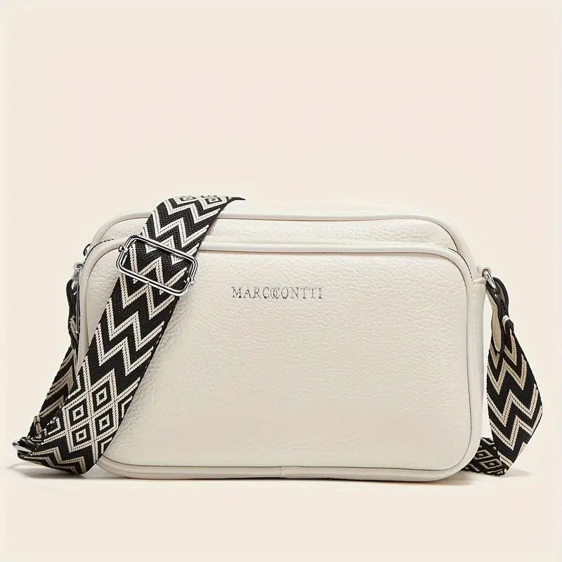 Marcontti ™ - Leather shoulder bag for women