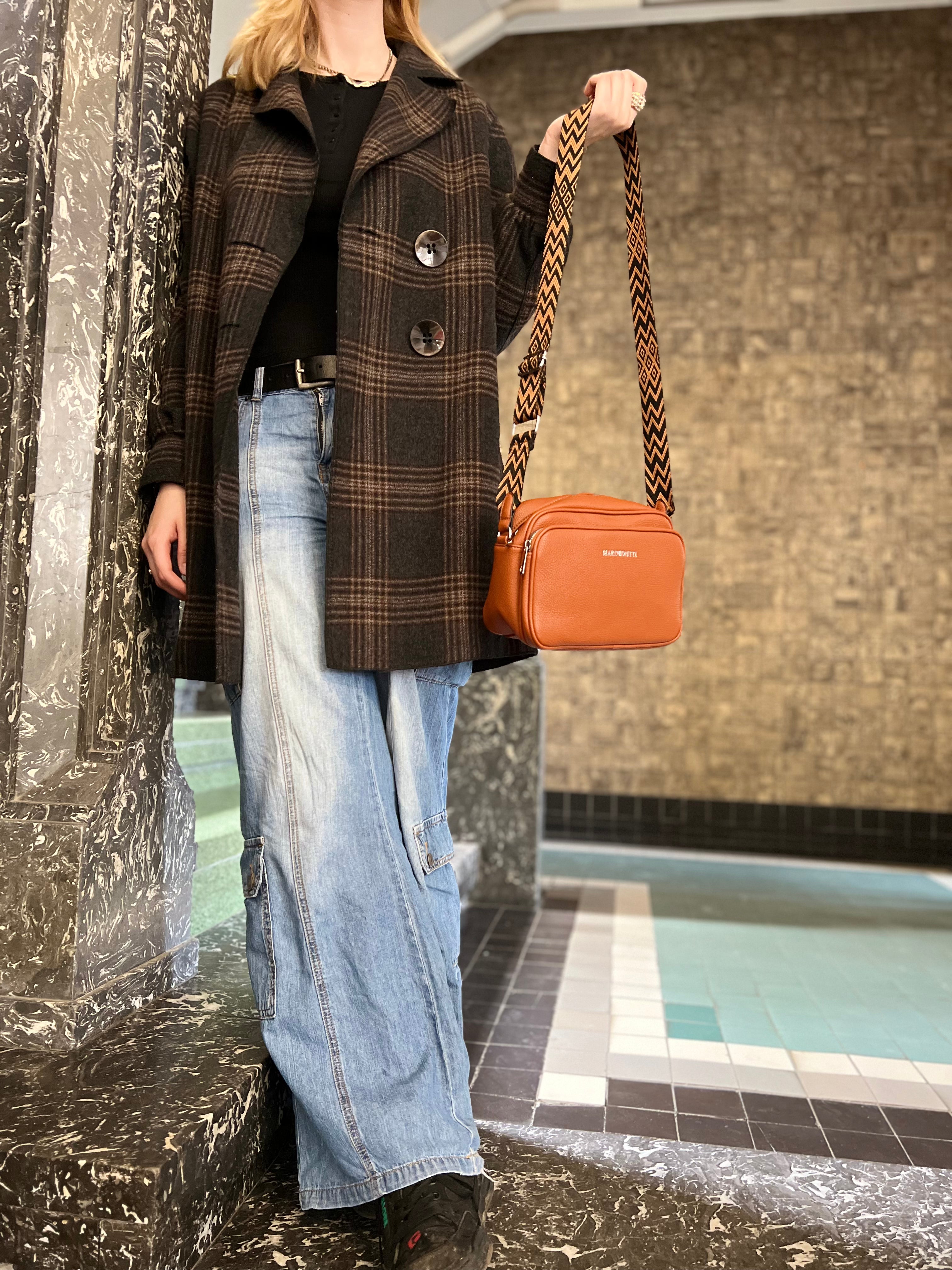 Marcontti ™ - Leather shoulder bag for women