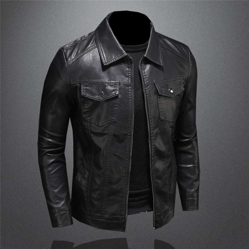 Giovanni™ | PU Leather Jacket