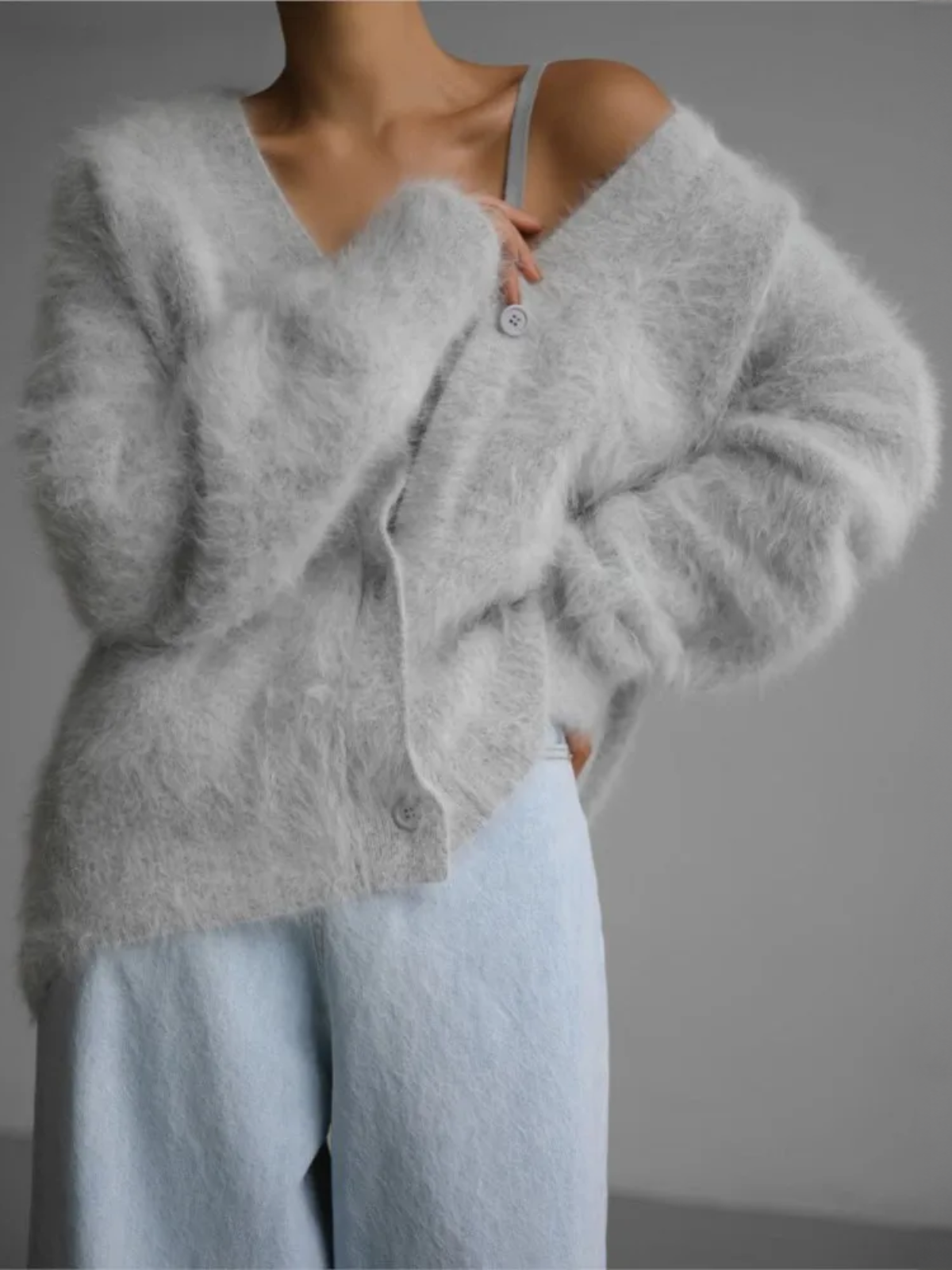 Luxurious Cashmere Cardigan | with buttons