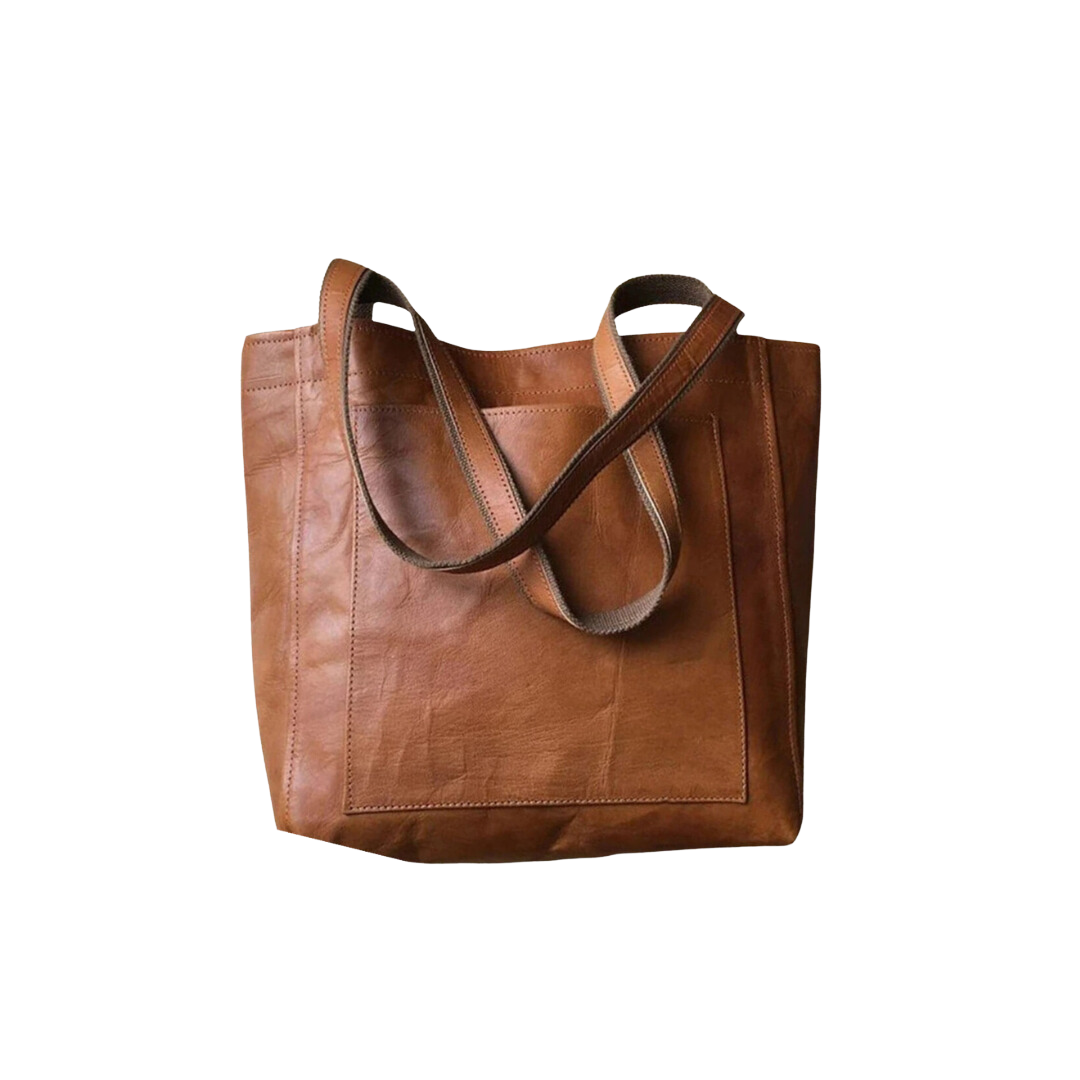 Shoulder bag | made of leather