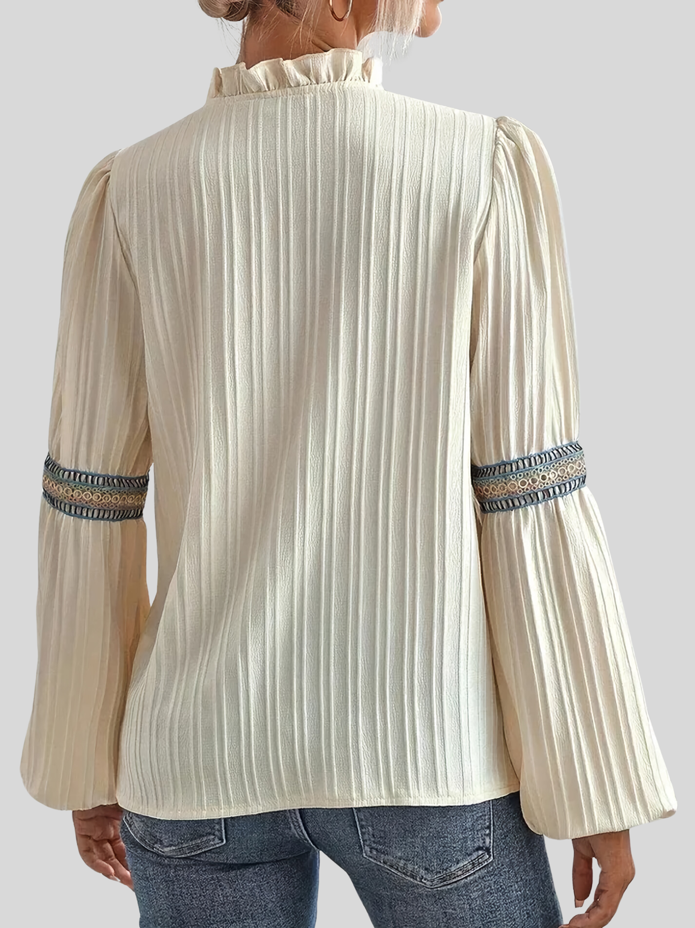 Flair Blouse with wide sleeves