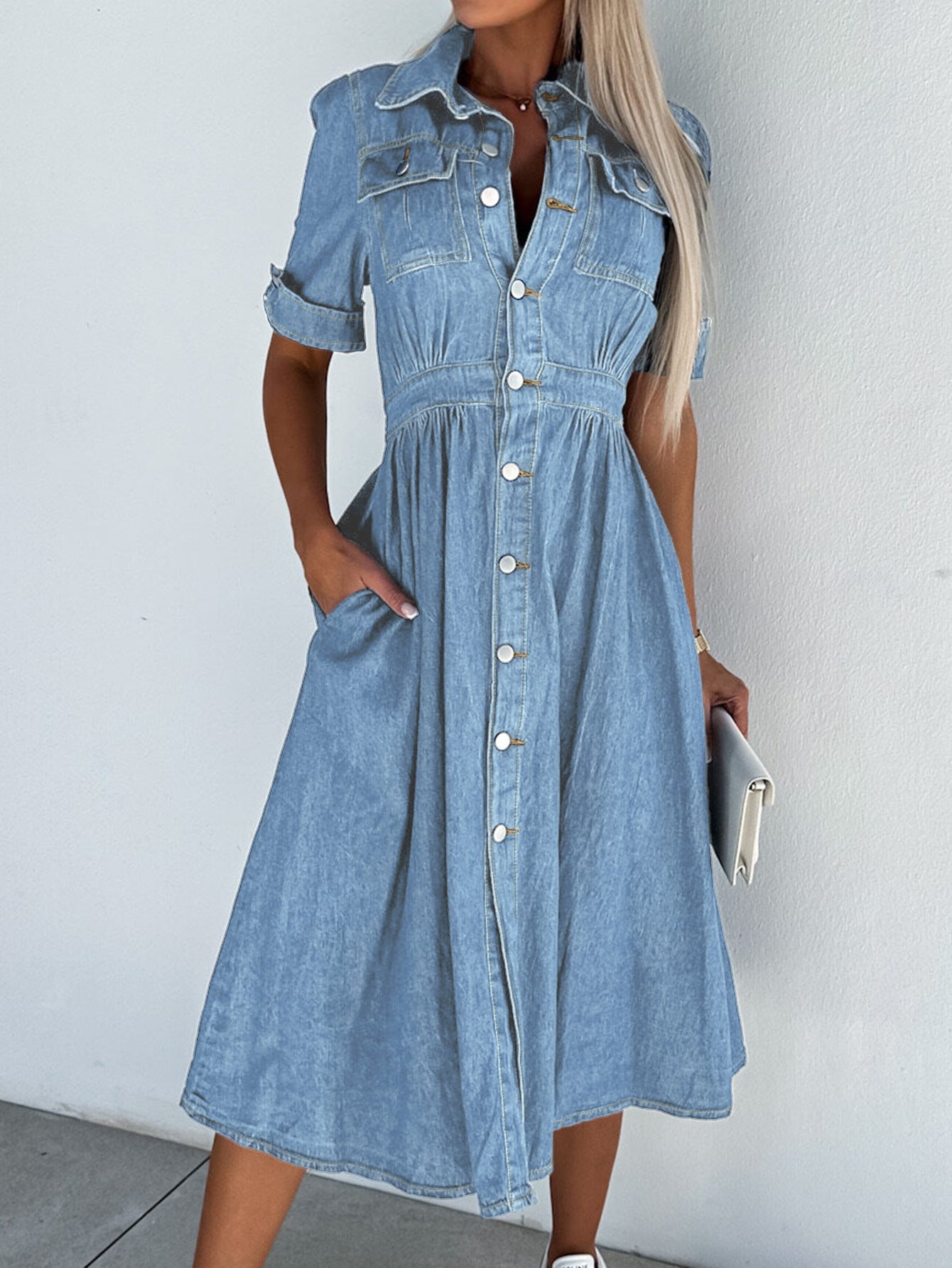 Ellen Denim Dress