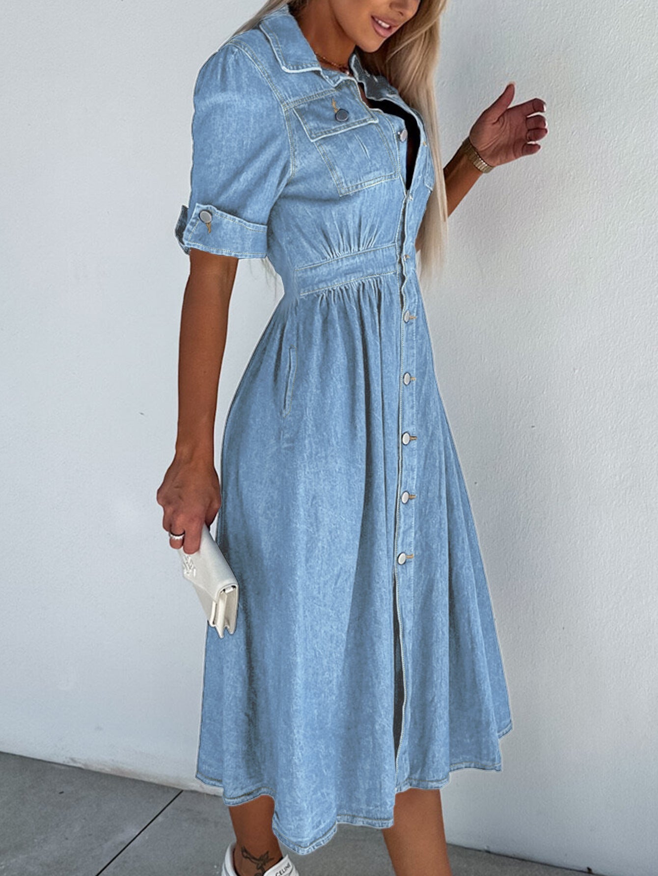 Ellen Denim Dress