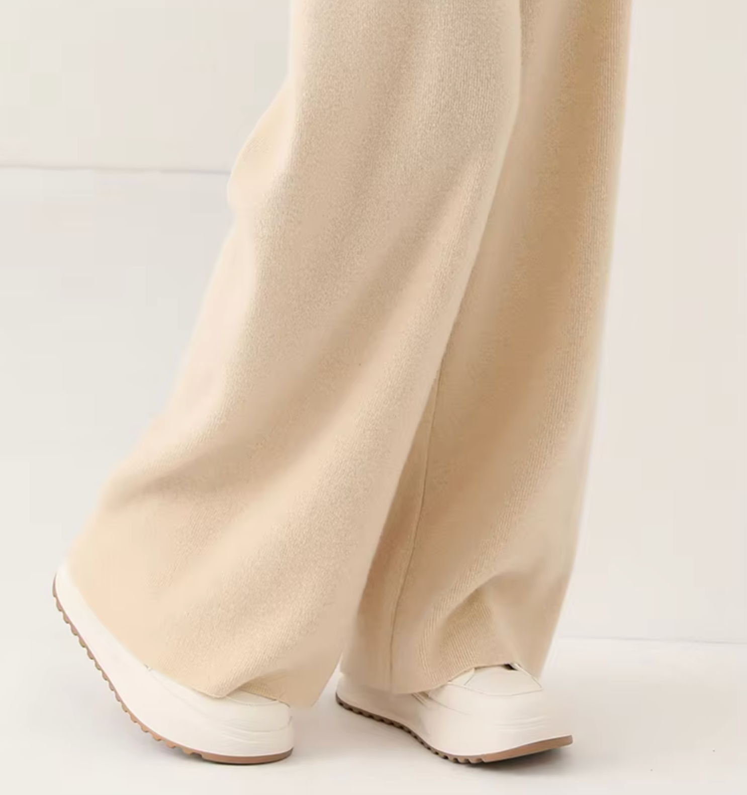 Palazzo Trousers made of wool