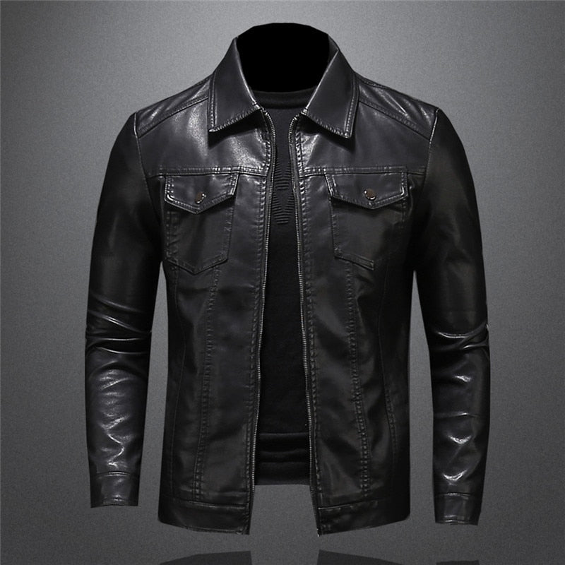 Giovanni™ | PU Leather Jacket