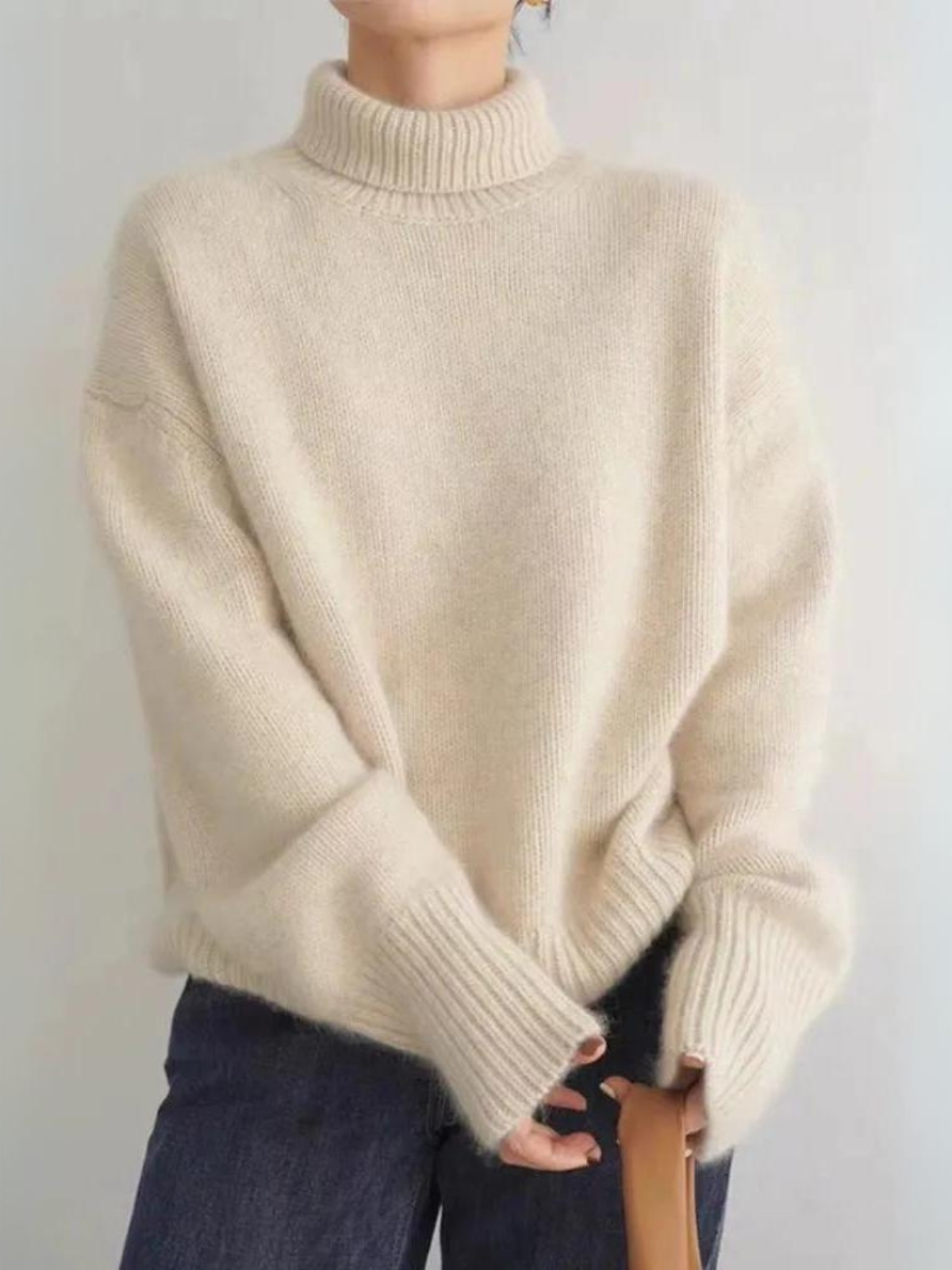 Luxurious cashmere sweater