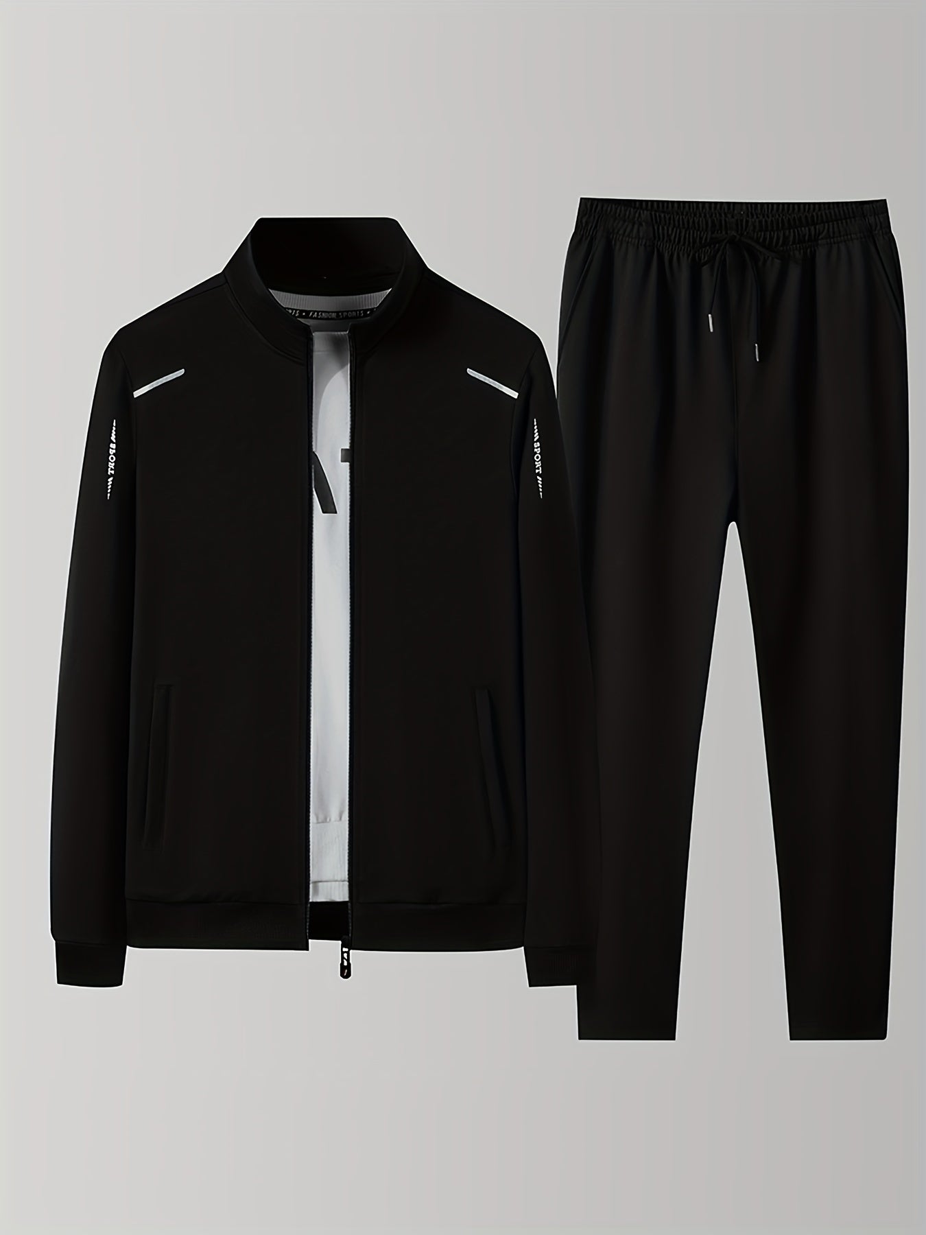 Men's Stand Collar Training Suit