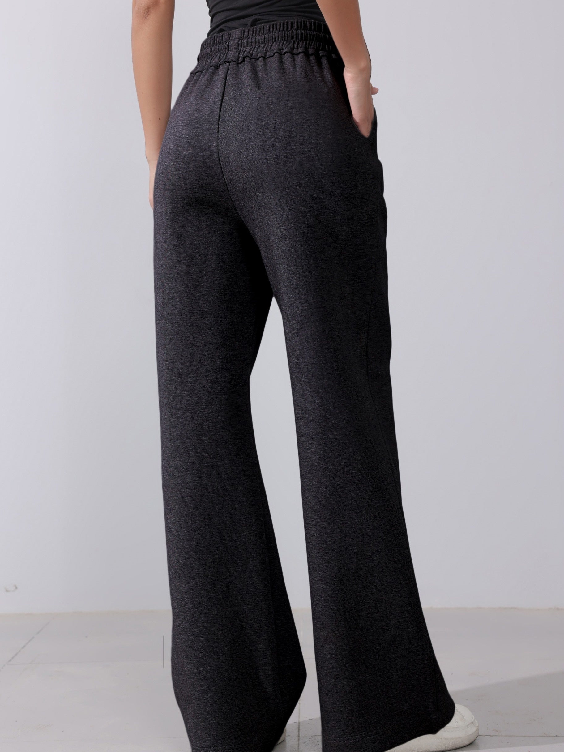 Casual Cotton Piping Trousers