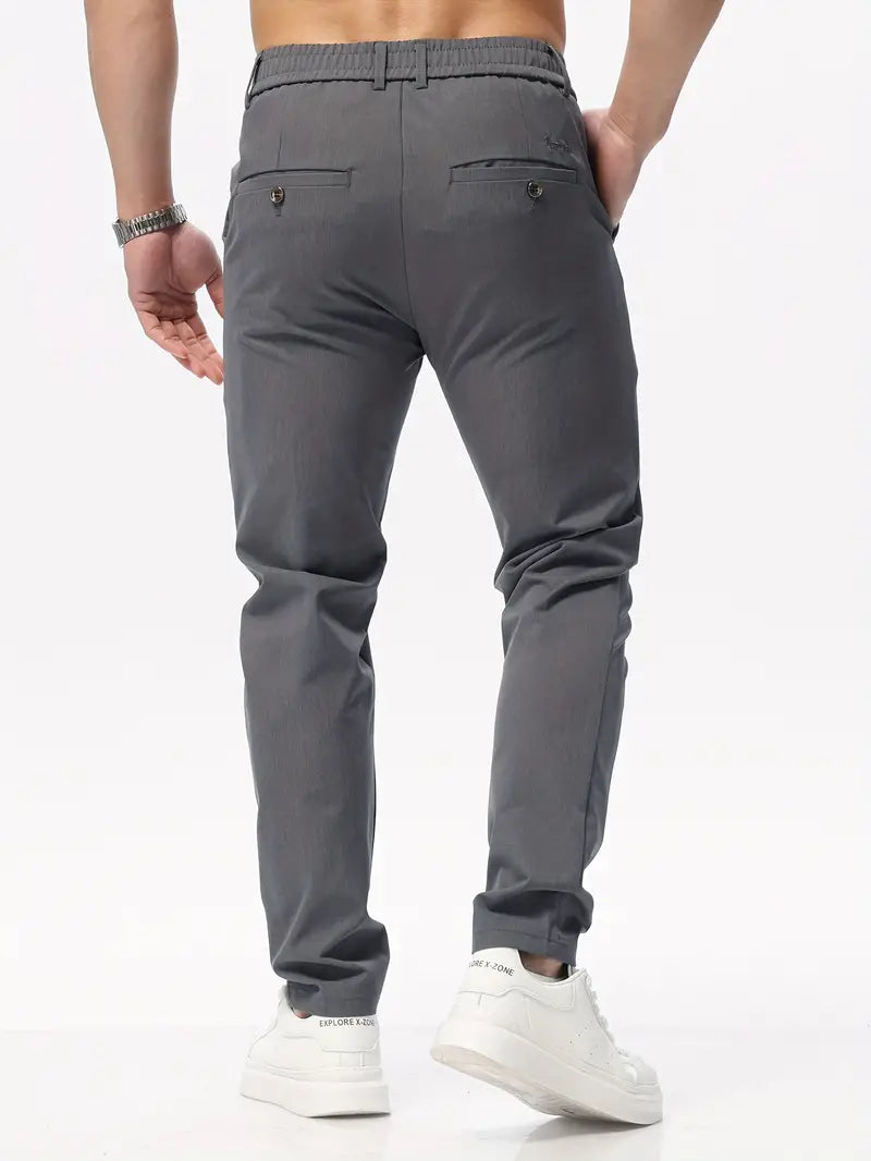 Trendy Slim Fit Pants for Men