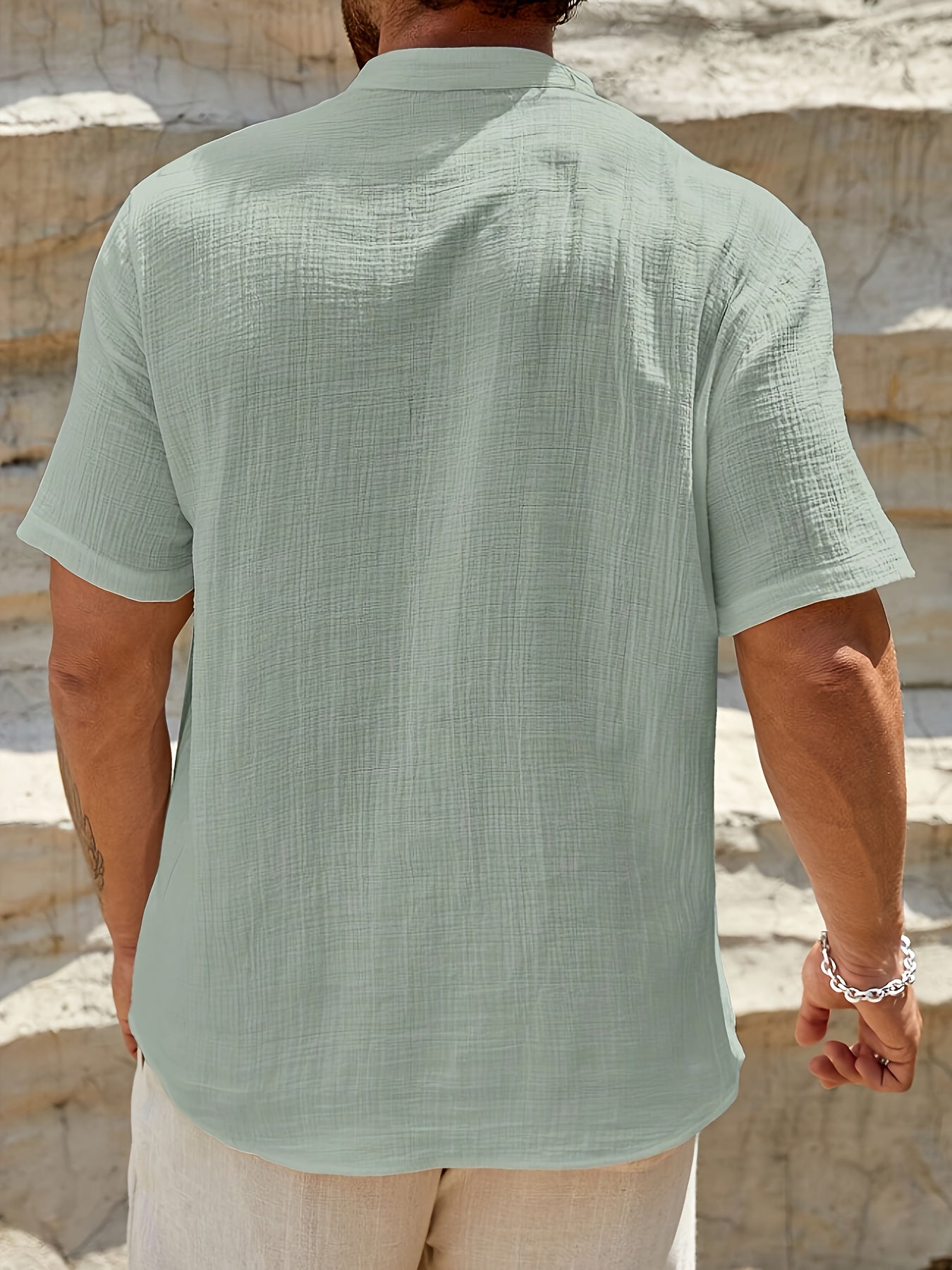 HENLEY | Men's Cotton T-Shirt