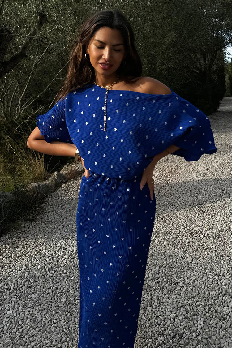 Off-shoulder Maxi dress