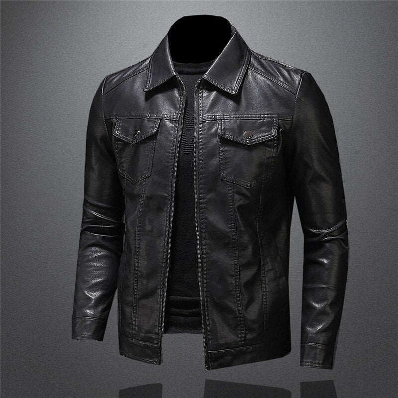 Giovanni™ | PU Leather Jacket